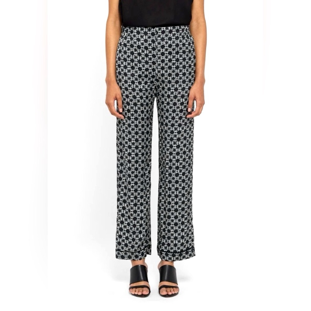 Laundry by Shelli Segal black and white pattern pants